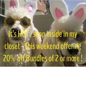 SALE! Offering 20% Disc. on Bundles of 2 or more!
